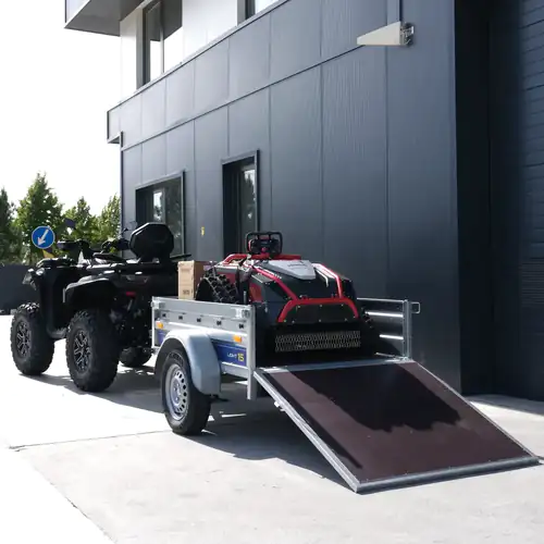 Atrelado com Rampa Integrada 550KG